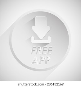 free app design, vector illustration eps10 graphic 