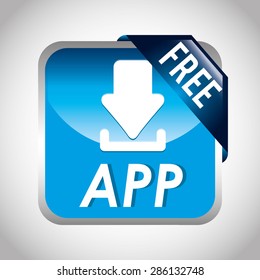 free app design, vector illustration eps10 graphic 
