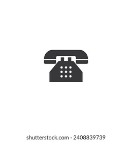 Free App Icon Phone Call Vector Logo Shape Design