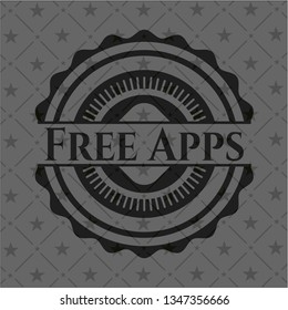 Free Apps dark emblem