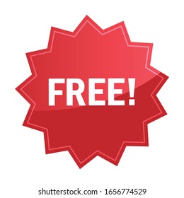 Free badge, special offer promotion. Call to action stickers or labels.