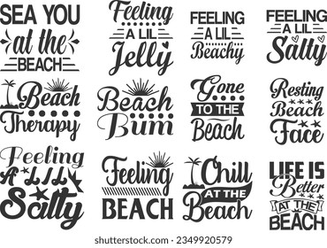 Free Beach Citas SVG Bundle