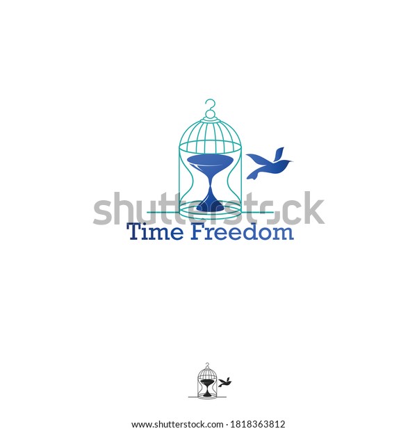 Free Bird Cage Logo Template Stock Vector (Royalty Free) 1818363812