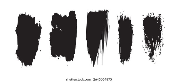 Free Black Ink Brush Stroke Textures 5 HighResolution Downloads.