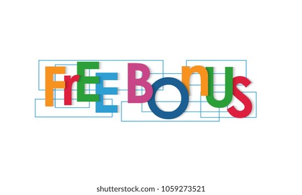 Free bonus vector letters
