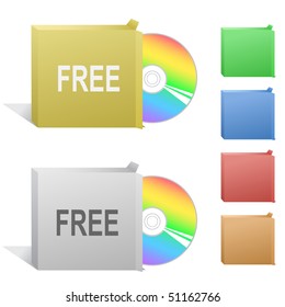 Free. Box with compact disc.