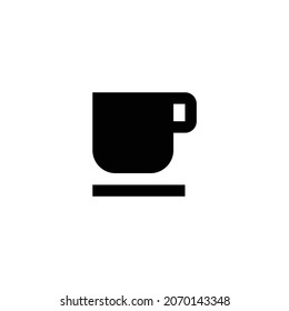 free breakfast Icon. Flat style design isolated on white background. Vector illustration