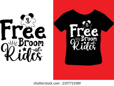 Free Broom Rides svg design