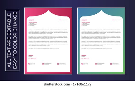 Free Business Letterhead Design Templates