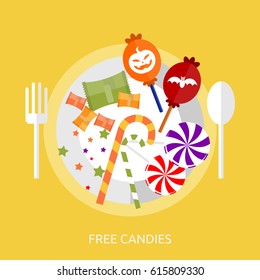 Free Candies Conceptual Design
