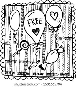 free candy bait for children