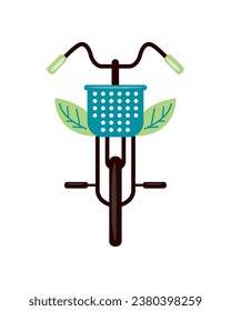 free car day bicycle illustration