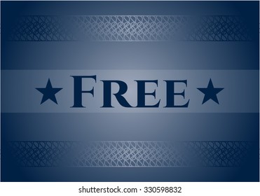Free card or poster