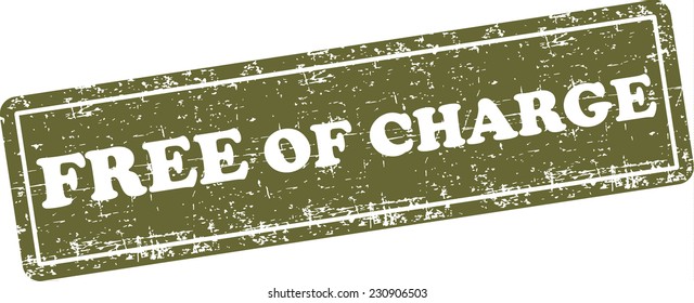 Free Of Charge Stamp