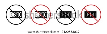 Free of Charge Vector Line Icon Illustration.