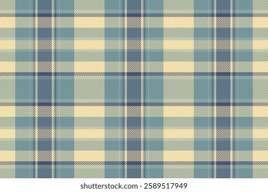 Free check plaid background, continuity pattern tartan fabric. Mid texture vector seamless textile in pastel and light colors.