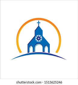 Free Church Logo Design Vector