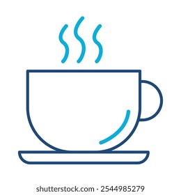 Free Coffee Icon – Coffee Cup, Representing Complimentary Drinks, Employee Perks, and Refreshments