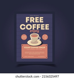 Free Coffee Shop Flyer Template