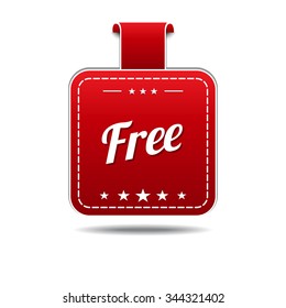 Free Collection Red Vector Icon Design