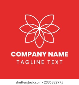 a free company logo about flower