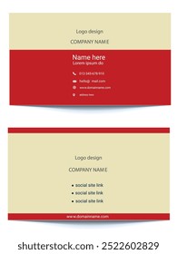 Free custom printable minimalist business cards
