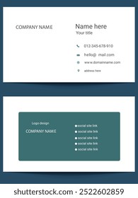 Free custom printable minimalist business cards
