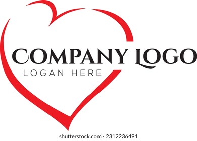 Plantillas de logotipo de corazón gratuitas y personalizables