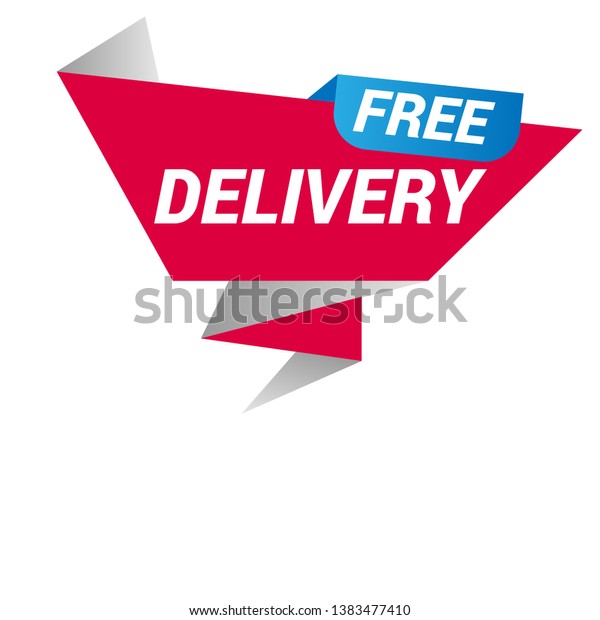 free delivery\
banner. sign,label,tag.\
vector