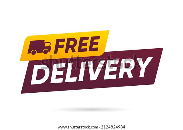 Free\
Delivery Banner. Template vector\
illustration