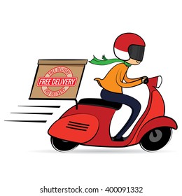free delivery cartoon, free delivery icon desing, free delivery for ecommerce, free delivery for website icon