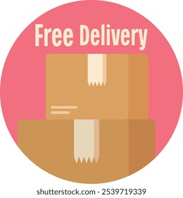 free delivery deliver shipping online shopping marketing ecommerce discount business button banner shop shipment