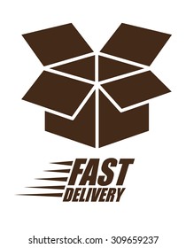 Free delivery design, vector illustration eps 10.