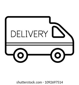 Free delivery icon