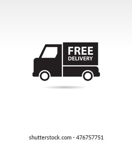 Free delivery icon