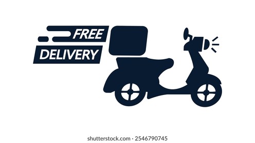 Free delivery icon eps 10