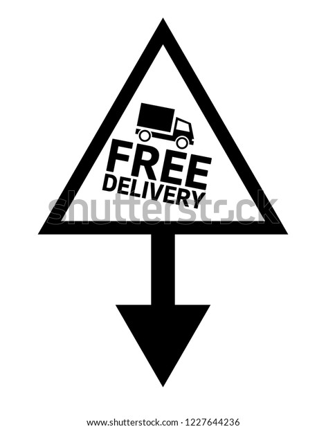 free delivery icon and map pin.\
logo concept. Designed for your web site design, logo, app,\
UI