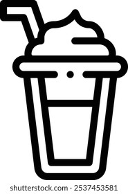 Icono de entrega gratuita. Diseño De Estilo Lineal Delgado Aislado Sobre Fondo Blanco