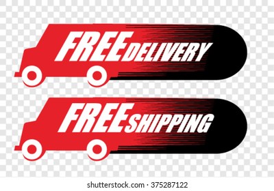 Free Delivery, icon vector