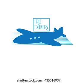 Free Delivery icon, Vector illustration