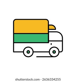 Free Delivery Icon vector stock illustration