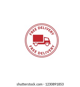 free delivery icon,emblem, label, badge,sticker, logo. Designed for your web site design, logo, app, UI