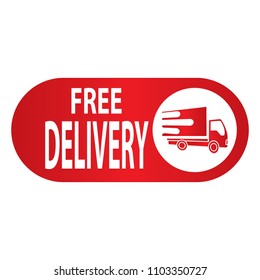 Free delivery label