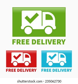 Free delivery labels