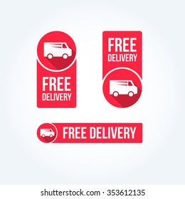Free Delivery Labels