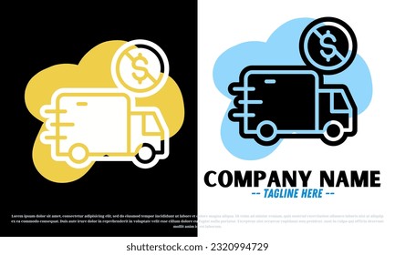 Free delivery logo vector design