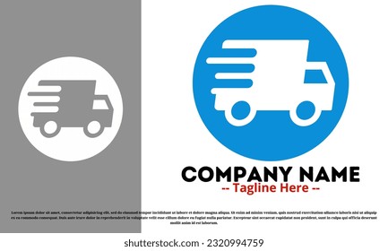 Free delivery logo vector design