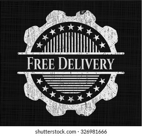 Free Delivery on blackboard