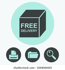 Free delivery on package box