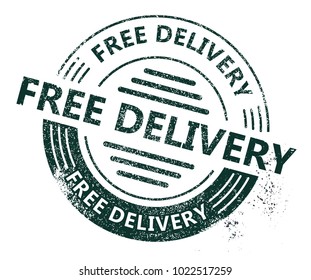 Free Delivery Rubber Stamp